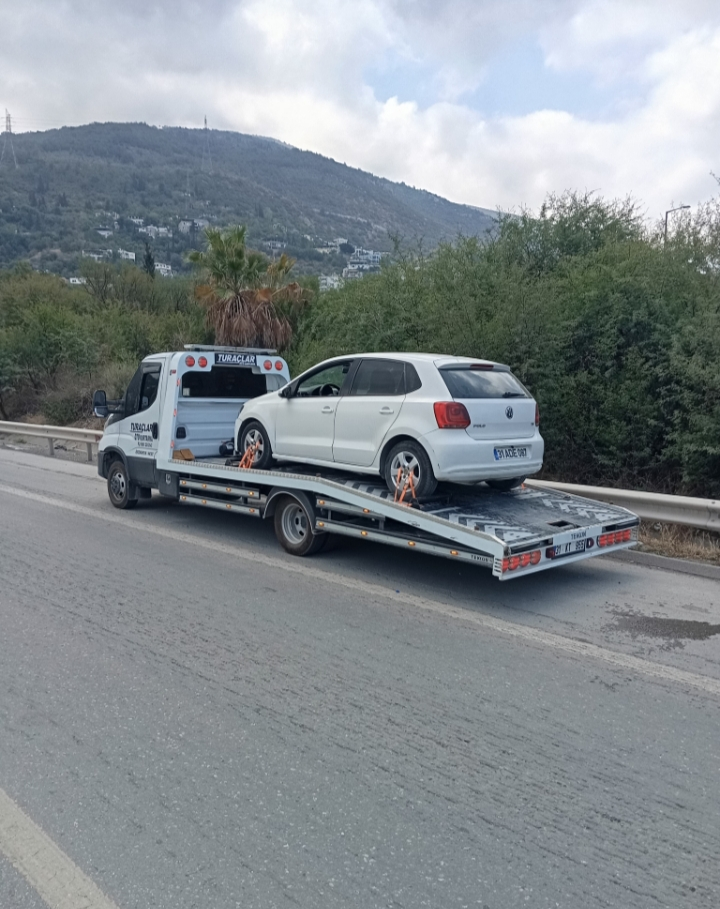 Hatay 7/24 acil yol yardım ve çekici servisi
