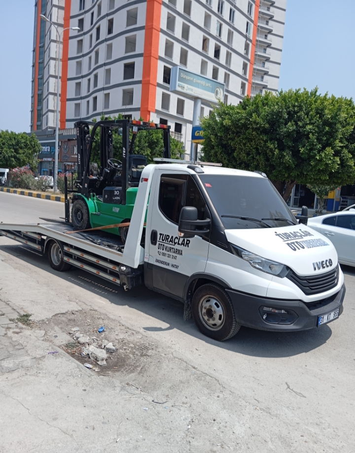 Hatay ağır vasıta çekici ve kurtarma hizmeti
